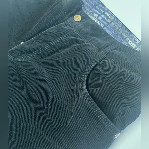 ZILLI regular fit black pants size: 52 - Picture 4 of 10